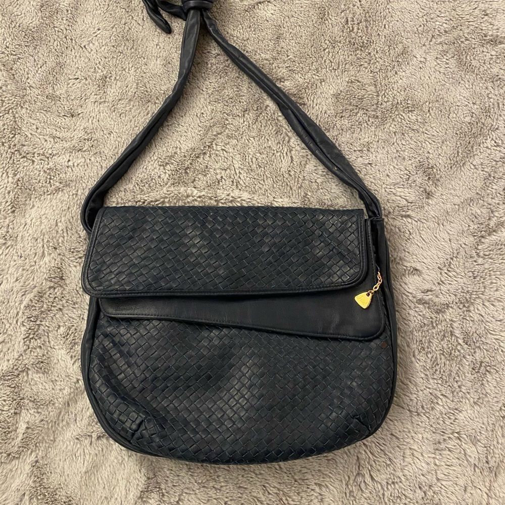 Brio! Dark blue shoulder bag